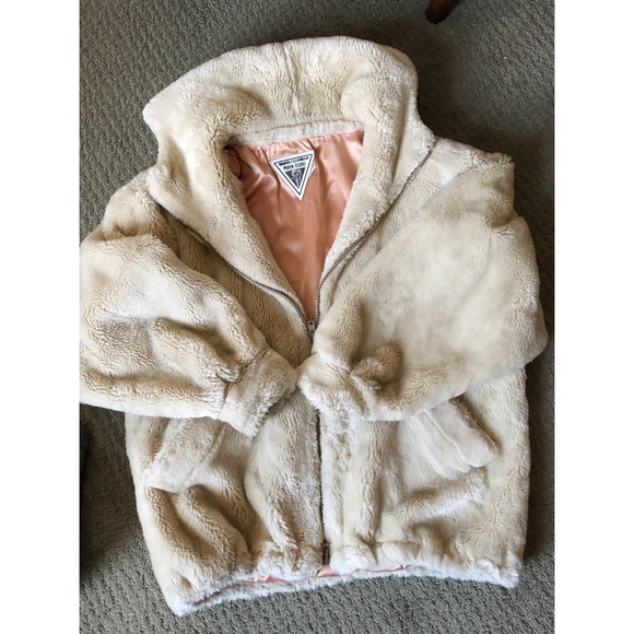 Marvin Richards Jackets & Blazers - Vintage Marvin Richards faux-fur hooded bomber